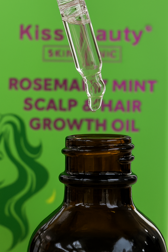 “Aceite de Romero con Biotina – Crecimiento Capilar Natural y Eficaz”