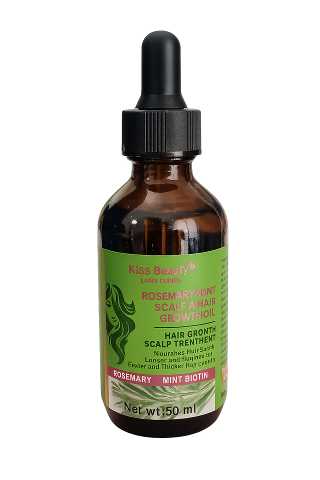 “Aceite de Romero con Biotina – Crecimiento Capilar Natural y Eficaz”